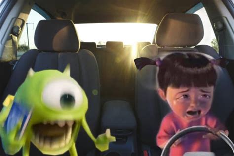 Boo crying in car with mike Blank Template - Imgflip