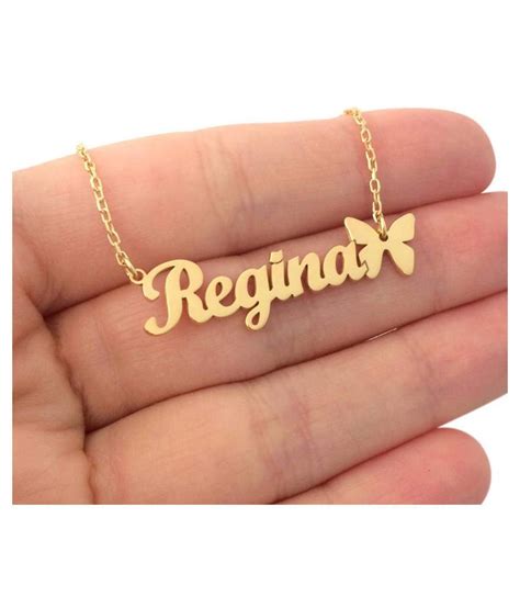 GiftCreator Customised Name Pendant / Locket For Girl Women: Buy Online ...