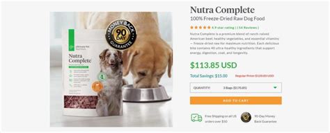 Ultimate Pet Nutrition Nutra Complete Reviews (Raw Dog Food) | Peninsula Daily News