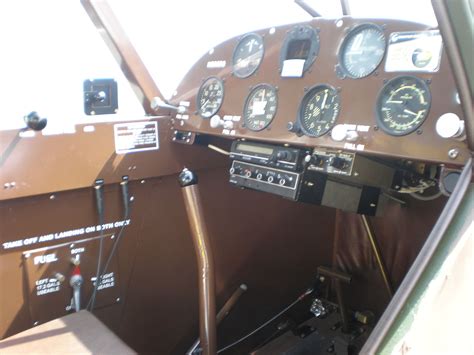 Piper PA18 Super Cub Cockpit Ste Foy La Grande LFDF Flickr, 53% OFF