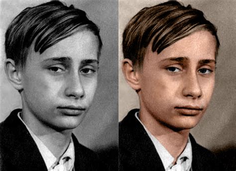 Vladimir Putin When Young