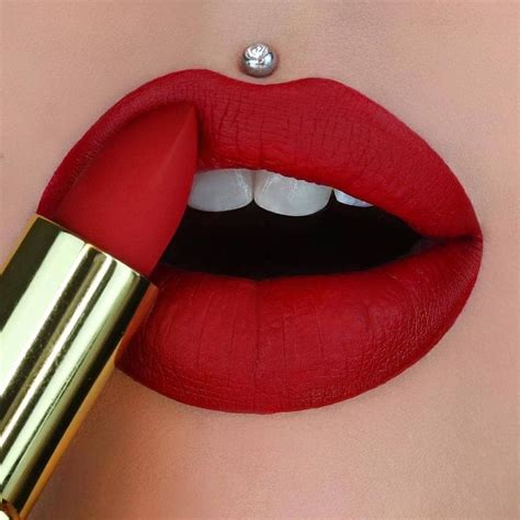 13 Shades of lipstick for summer | Blue based red lipstick, Red ...