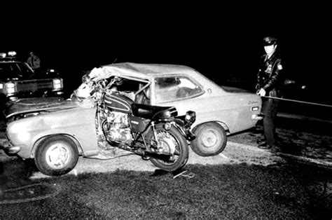 Crash | Car crash, Old vintage cars, Cafe racer magazine