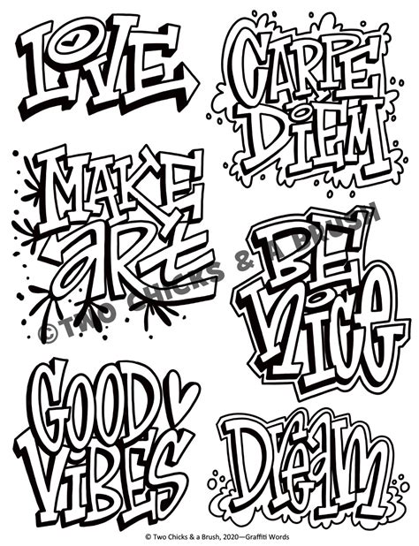 Graffiti Words – PYOP Studio Stuff