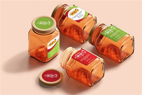 Glass Jar Labels Illustration :: Behance