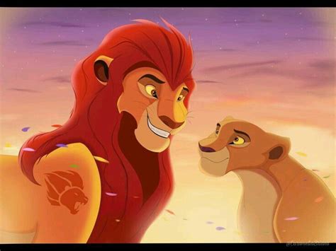 Kiara and her brother, Kion. | Lion king pictures, Lion king drawings, Lion king art