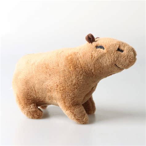 Capybara Plush Toy Cute Rodent Plushie Capybara Stuffed Animal - RegisBox