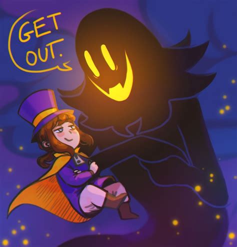 A Hat in Time Hat Kid Snatcher | A hat in time, Time art, Fan art