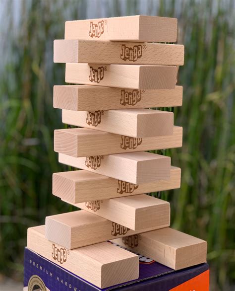 Large Wooden Jenga® Game | Booster Pack | Art's Ideas