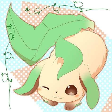 Adorable Leafeon Wallpaper