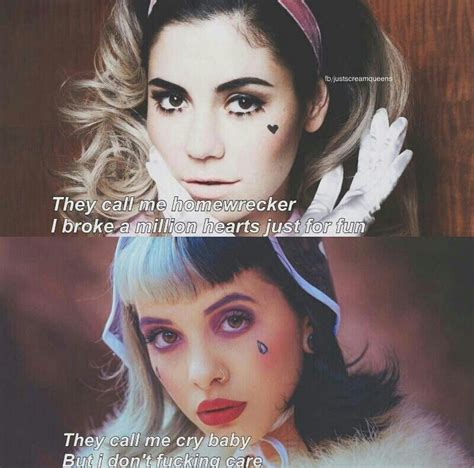 Marina and the diamonds- homewrecker lyrics///Melanie martinez- crybaby ...