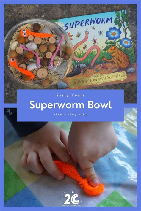 EYFS Activities | Superworm Bowl | 2 plus C | Eyfs activities, Super hero activities, Activities