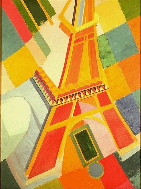 The Eiffel Tower by Robert Delaunay | USEUM