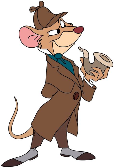 Basil of Baker Street. | The great mouse detective, Disney sleeve ...