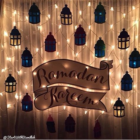 17 Simple Ramadan Decoration Ideas You Can Do at Home | Ramadan ...