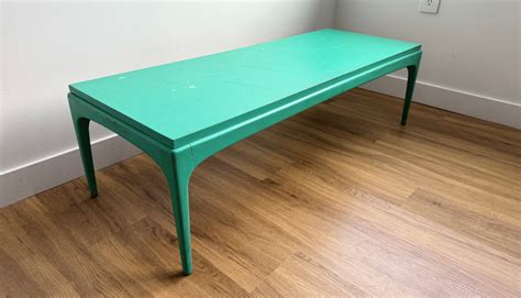 How I Restored a Painted Mid Century Modern Coffee Table - Furniture Flippa