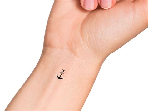 Anchor Finger Tattoos