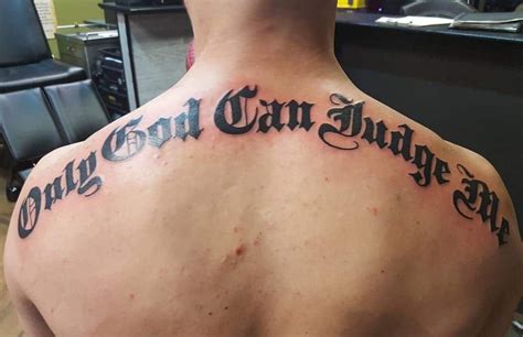 only god shall judge me tattoo - gretavanfleetgay