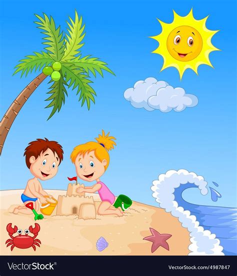 animated beach scene clipart 10 free Cliparts | Download images on ...