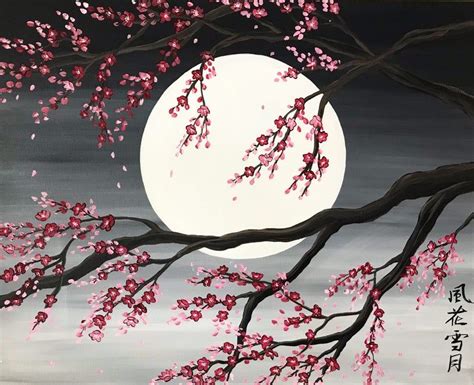 Sakura Artwork . Cherry Blossom Tree . - Etsy | Sakura painting, Cherry ...