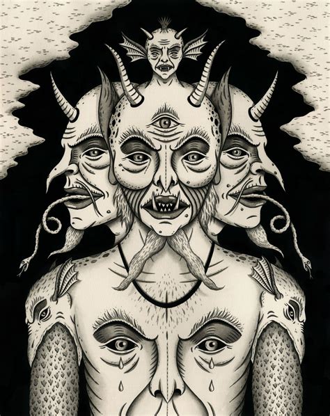 Beware the Weeping Devil | Demon art, Occult art, Satanic art