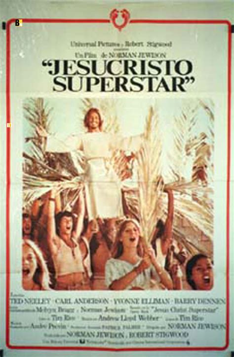 "JESUCRISTO SUPERSTAR" MOVIE POSTER - "JESUS CHRIST SUPERSTAR" MOVIE POSTER