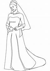 Bride Coloring Pages Free Printable Coloring sketch template