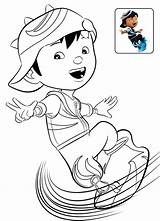 Boboiboy 3 coloring pages For Kids sketch template