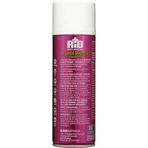 Rid Insect Repellent Tropical Strength Spray 150g | Woolworths