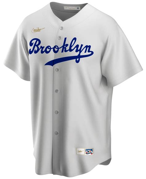 Nike Synthetic Jackie Robinson Brooklyn Dodgers Coop Player Replica ...