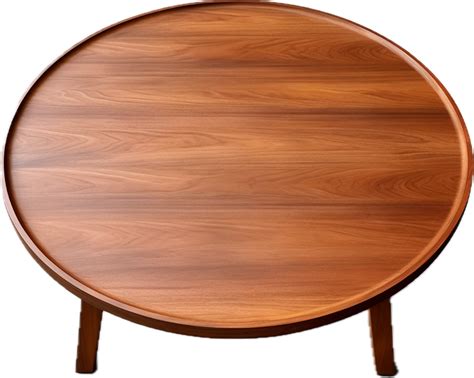 Modern round table png with AI generated. 34338900 PNG