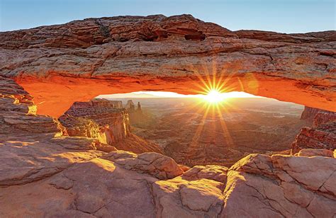 Mesa Arch sunrise, Canyonlands National Park Photograph by Rob Brown ...