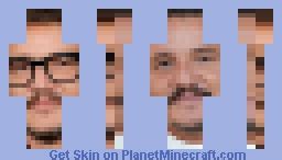 Pedro Pascal Minecraft Skin