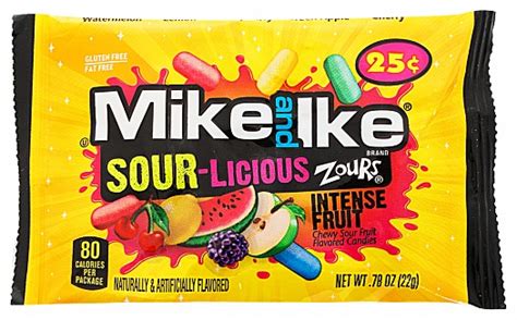 Mike and Ike Sour-Licious Intense Fruit | American Candy | UK