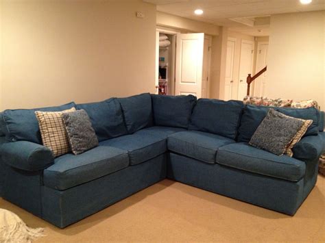 Modern Denim Sofa