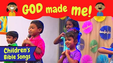 God made me | BF KIDS | Sunday School songs | Bible songs for kids | Kids action bible songs ...