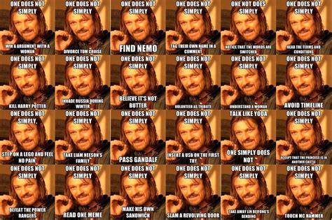 One Does Not Simply... Memes - Fimfiction