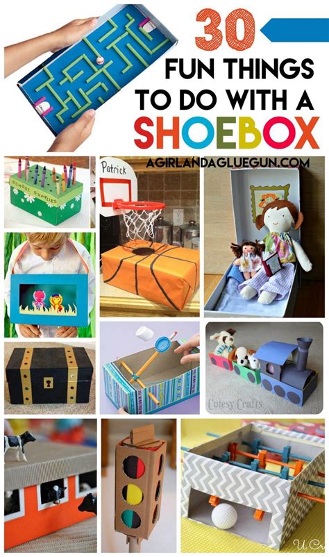 Shoe Box Crafts for Kids | Shoe box crafts, Crafts for boys, Cardboard box crafts