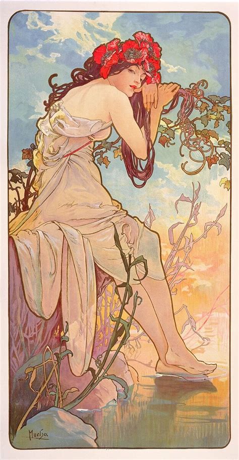 How Alphonse Mucha’s Iconic Posters Came to Define Art Nouveau - Artsy