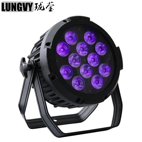 Free Shipping 12x18w RGBWA UV 6in1 Waterproof Led Par Light Led Par Can ...