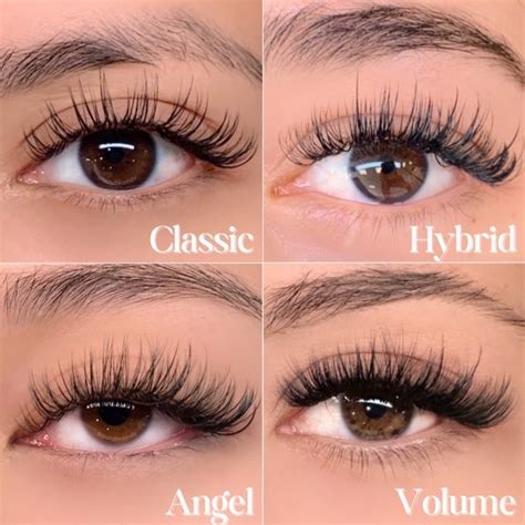 Different Types of Lash Extensions