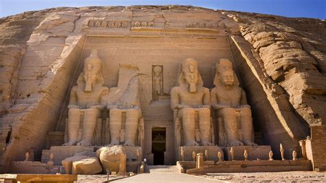 The most beautiful archaeological sites: Abu Simbel Archaeological Site ...