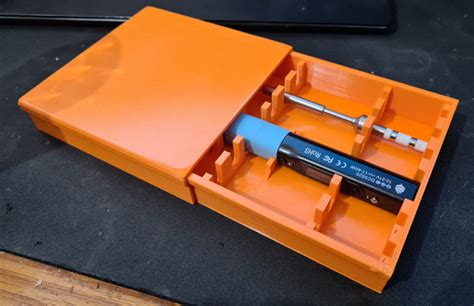 Pinecil Storage Case - Soldering Iron and Tips by kohkoh | Download free STL model | Printables.com