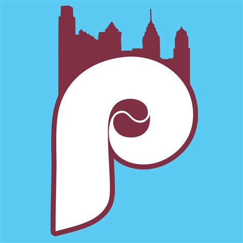 Philadelphia Phillies Logo Coloring Page