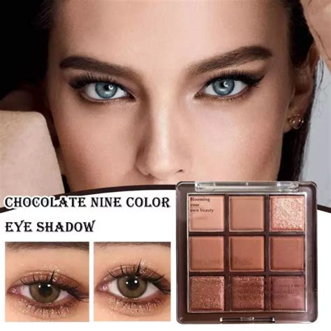 PALLET PEMBAYANG MATA Coklat Panas 9 Warna, Pembayang Baldu Pembaya j Mata Y8C0 EUR 3,39 ...