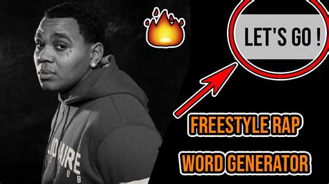 Freestyle Rap Challenge - Including Freestyle Word Generator [Guitar Trap Edition] - YouTube