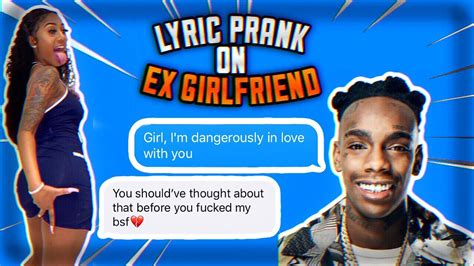 YNW MELLY - “Dangerously In Love” | LYRIC PRANK ON EX GIRLFRIEND😳**GONE WRONG**