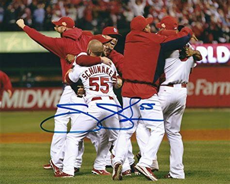 Autographed Skip Schumaker 8X10 St Louis Cardinals Photo -- Learn more by visiting the image ...