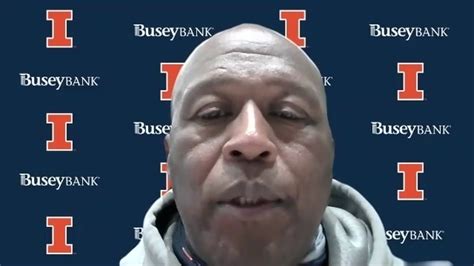 POST-GAME VIDEO - No. 19 Iowa 35, Illinois 21: Illini Head Coach Lovie ...