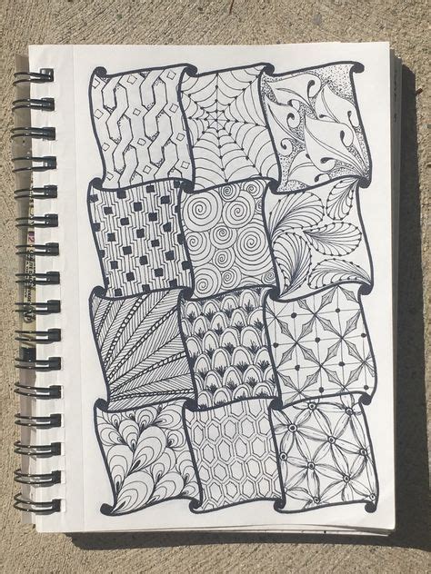 Trendy Drawing Pencil Doodles Zentangle Patterns Ideas | Zentangle ...